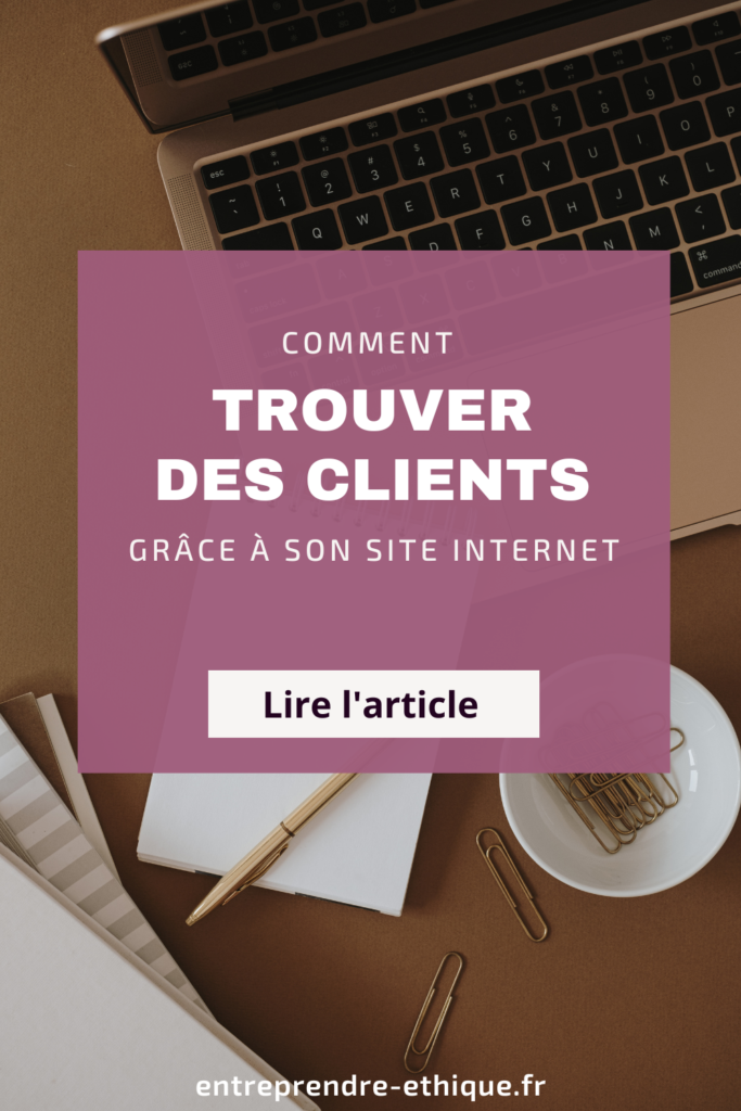 Épingle Pinterest : Comment trouver des clients grâce à son site internet