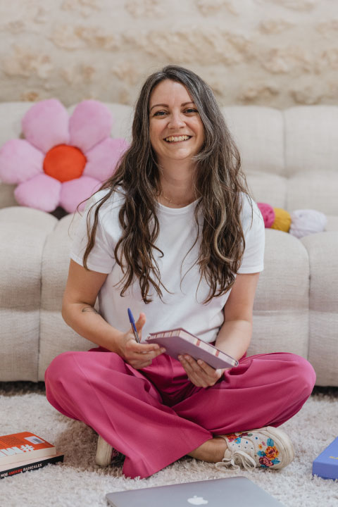 Portrait de Steffi Lala, créatrice de site internet à Montpellier
