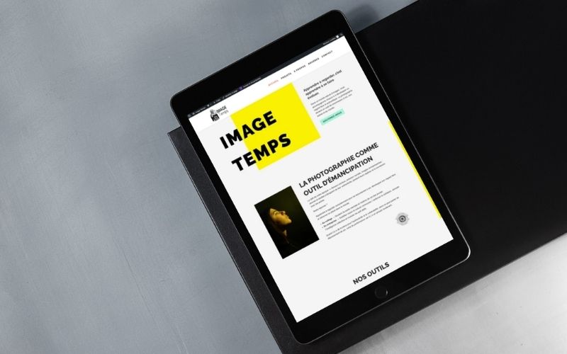 Site internet de l'association Image Temps