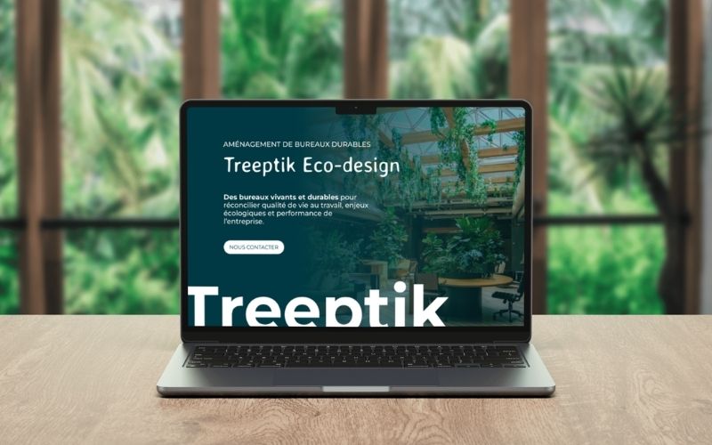 Site web de Treeptik, architectes à Montpellier